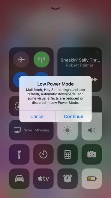 بهینه سازی مصرف باتری در iOS 11