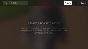 private browsing